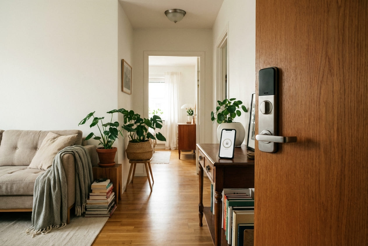 Апартаменты для краткосрочной аренды с удаленным управлением доступом